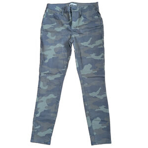 Social Standard Sanctuary Size 11/30W Camo High Rise Jeggings Cotton Stretch